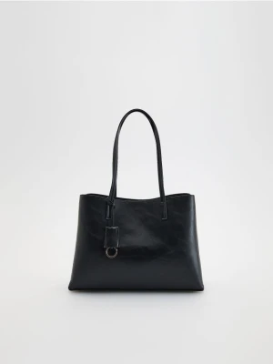 Reserved - Torebka z zawieszką - czarny