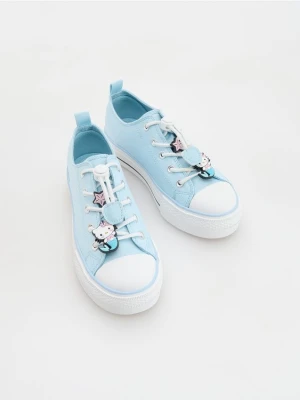 Reserved - Trampki Hello Kitty - jasnozielony