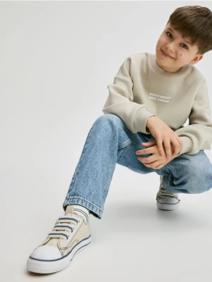 Reserved - Trampki na rzep - beżowy