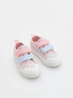 Reserved - Trampki na rzep Cinnamoroll - pastelowy róż