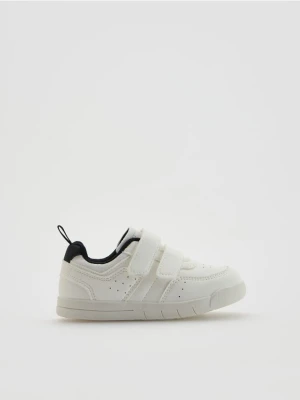 Reserved - Trampki na rzepy - biały