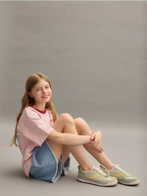 Reserved - Trampki ze stoperem - jasnozielony