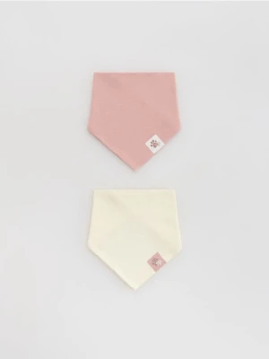 Reserved - Trójkątny szalik 2 pack - wielobarwny