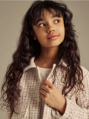 Reserved - Tweedowa marynarka - wielobarwny