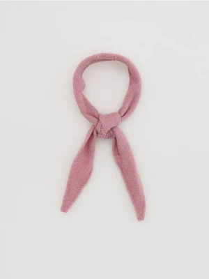 Reserved - Wąski szalik - różowy