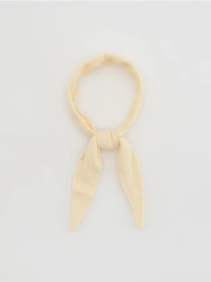 Reserved - Wąski szalik - złamana biel