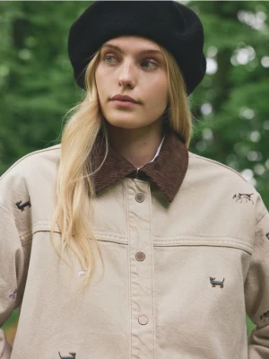 Zdjęcie produktu Reserved - Wełniany beret - czarny