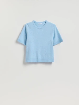 Reserved - Wełniany sweter - jasnoniebieski