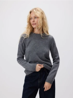 Reserved - Wełniany sweter - szary