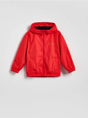 Reserved - Wiatrówka z kapturem - czerwony