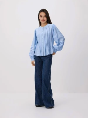 Reserved - Wiskozowa koszula - jasnoniebieski