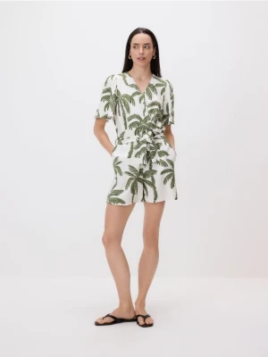 Reserved - Wiskozowy kombinezon - wielobarwny