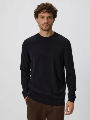 Reserved - Wiskozowy sweter - czarny