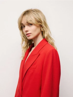 Reserved - Wiszące kolczyki kwiaty - wielobarwny