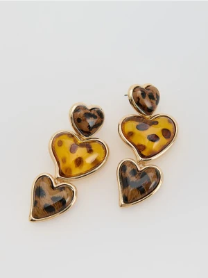 Reserved - Wiszące kolczyki - wielobarwny