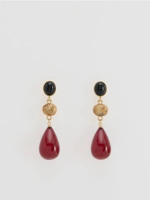 Reserved - Wiszące kolczyki - wielobarwny