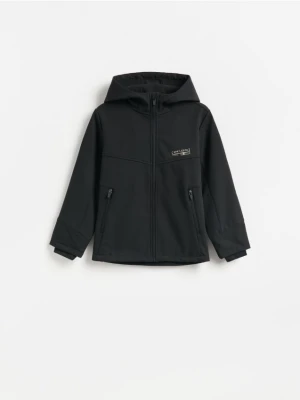 Reserved - Wodoodporna kurtka softshell - czarny