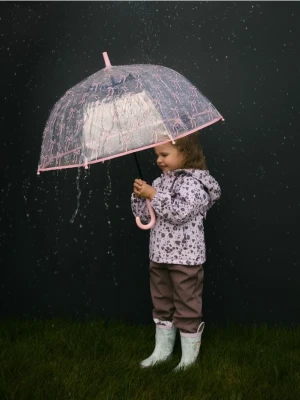 Reserved - Wodoodporne spodnie na szelkach - ciemnoszary