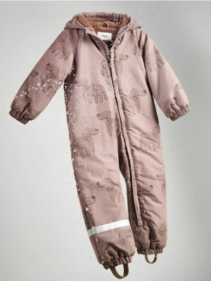 Reserved - Wodoodporny kombinezon - brązowy