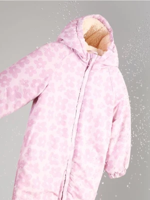 Reserved - Wodoodporny kombinezon z ociepleniem - fioletowy