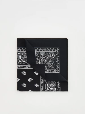 Reserved - Wzorzysta bandana - czarny