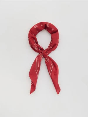Reserved - Wzorzysta bandana - czerwony