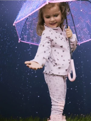 Reserved - Wzorzysta bluza - lawendowy