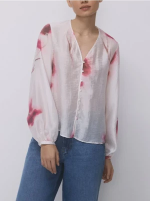 Reserved - Wzorzysta bluzka - wielobarwny