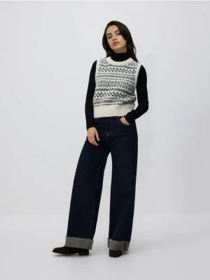 Reserved - Wzorzysta kamizelka - wielobarwny