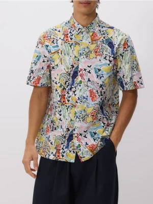 Reserved - Wzorzysta koszula comfort fit - wielobarwny