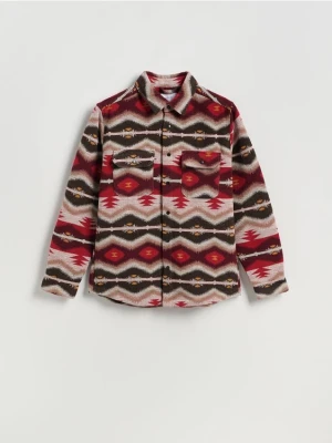 Reserved - Wzorzysta koszula comfort fit - wielobarwny