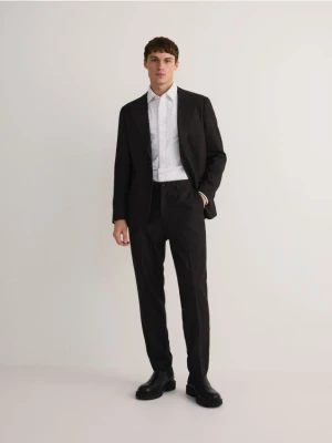 Reserved - Wzorzysta koszula regular fit - biały