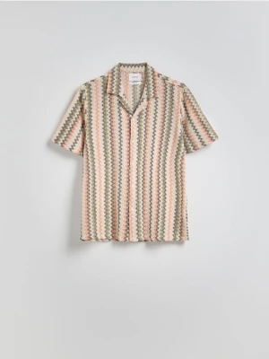 Reserved - Wzorzysta koszula regular fit - inny