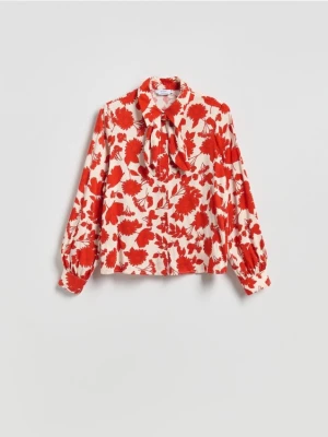 Reserved - Wzorzysta koszula z wiskozy - wielobarwny