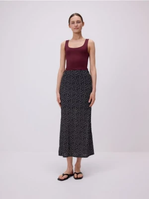 Reserved - Wzorzysta spódnica midi - wielobarwny