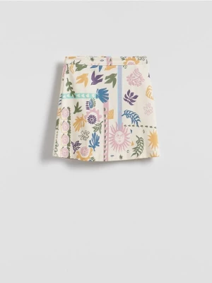 Reserved - Wzorzysta spódnica mini - wielobarwny