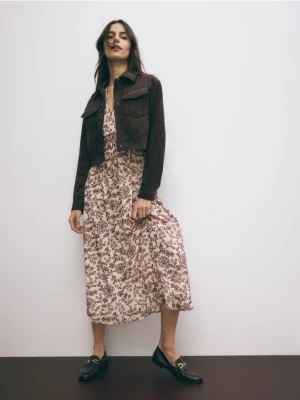 Zdjęcie produktu Reserved - Wzorzysta sukienka maxi - wielobarwny