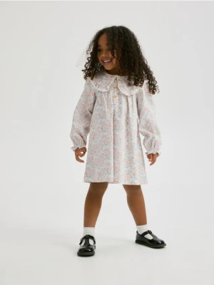 Reserved - Wzorzysta sukienka - wielobarwny