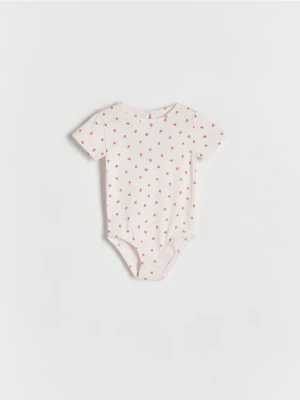 Reserved - Wzorzyste body - kremowy