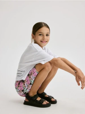 Reserved - Wzorzyste kolarki - czarny