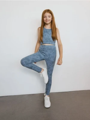 Reserved - Wzorzyste legginsy - wielobarwny