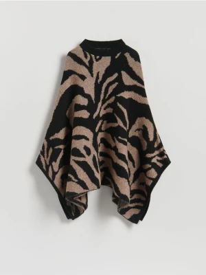 Reserved - Wzorzyste ponczo - wielobarwny
