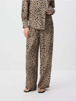 Reserved - Wzorzyste spodnie - wielobarwny