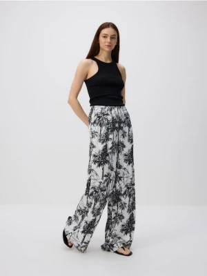 Reserved - Wzorzyste spodnie - wielobarwny