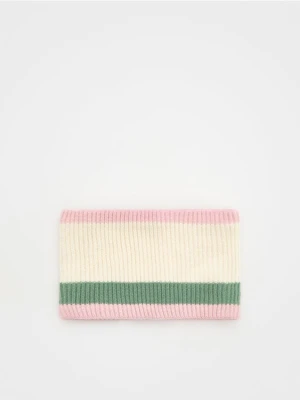 Reserved - Wzorzysty komin - różowy