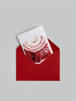 Reserved - Wzorzysty sweter - wielobarwny