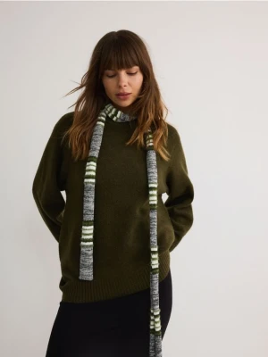 Reserved - Wzorzysty szalik - wielobarwny