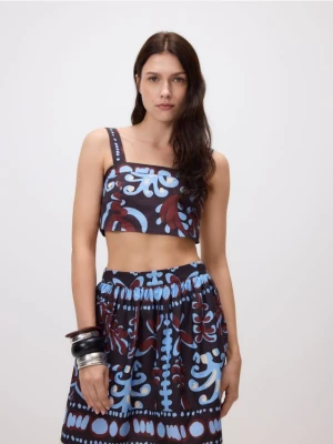 Reserved - Wzorzysty top - wielobarwny