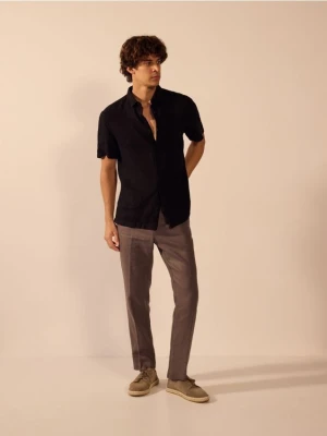 Reserved - Zamszowe espadryle - brązowy