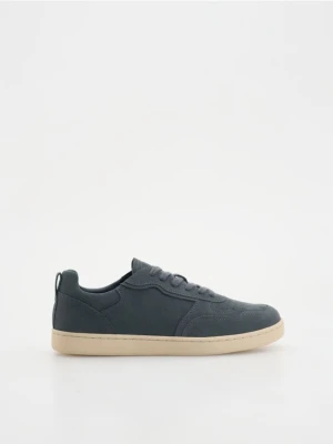 Reserved - Zamszowe sneakersy - granatowy